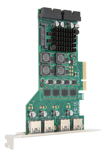 Placa Pci Express Usb 3.0 Pcie Para Expansão Independente 4