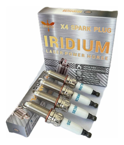 Juego De Bujias Iridium Kia Y Hyundai Originales X4