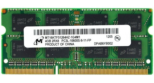 Memoria Ram Ddr3 De 4gb Para Laptop Marcas Variadas