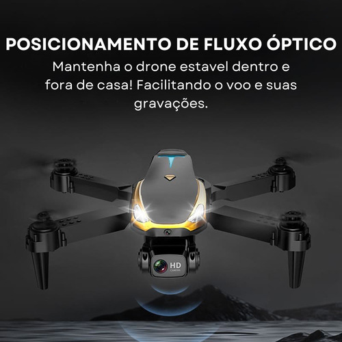 Drone M8 Pro Duas Câmeras Hd 4k Wifi Sensor Anti Obstáculos