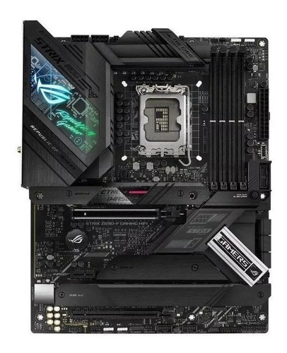 Placa Mãe Asus Rog Strix Z690-f , Wi-fi, Ddr5, Atx, Lga1700 Preto