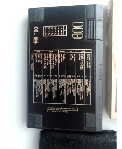 Calculadora Hp 12c Original Funcionando Com Manual Original Preto (Recondicionado)