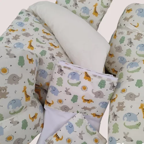 comprar Set Acolchado+chichonera  Cuna Bebe+jgo Sab+almohada Babyart