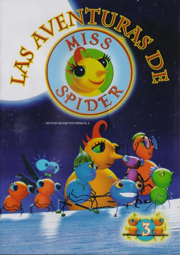 Las Aventuras De Miss Spider Volumen 3 Serie Infantil Dvd