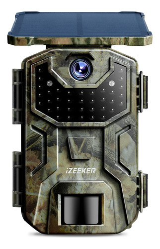 Izeeker Camara Solar De Rastro De 36mp 2.7k 30fps Con Vision