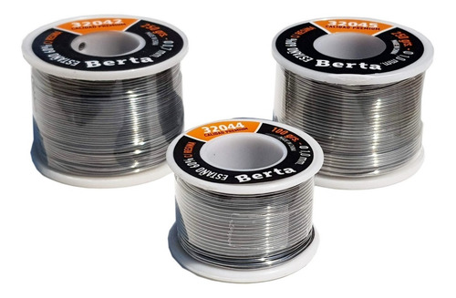 Estaño 1.2mm 40% 1/4kg Soldadura Con Resina Rollo 250gr