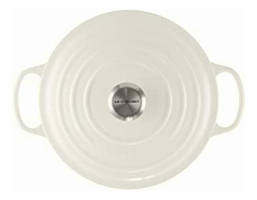Le Creuset Signature Cazuela De Hierro Fundido, Blanco
