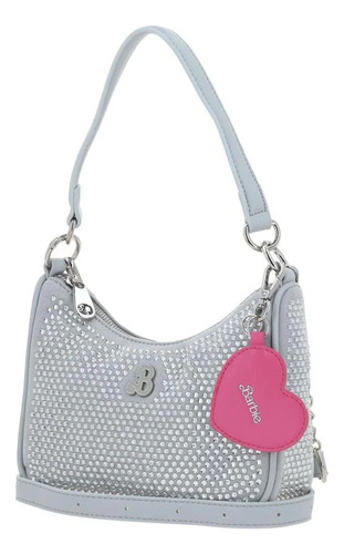 Bolsa Crossbody Gorett Barbie Br24122-s Plata