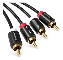 Comprar Cable de audio y video RCA Vention Cable 2 RCA a 2 RCA AV macho 3 metros RCA 2 canales macho a macho Stereo Hi-Fi adaptador premium para TV PC notebook parlante VAB-R06-B300