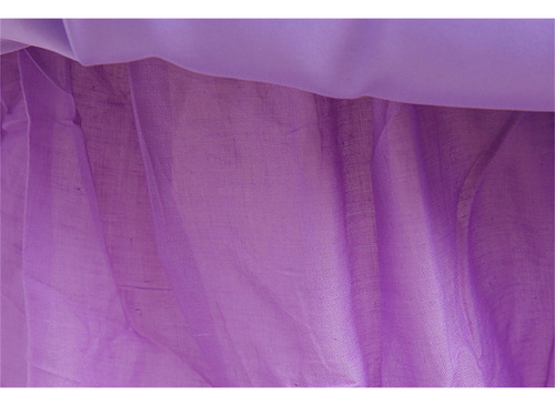 Vestido De Princesa Morado De Halloween Para Niñas