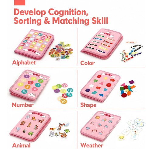 Juguetes Educativos Para Niños Con Tablero Sensorial Ocupado
