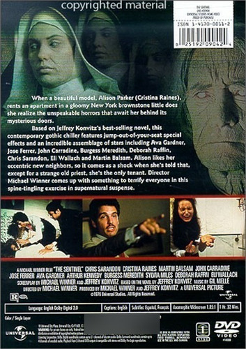 Dvd The Sentinel / Centinela De Los Malditos