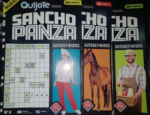 Autodefinidos Quijote Sancho Panzax3+1 Quijote Autodef.pocke