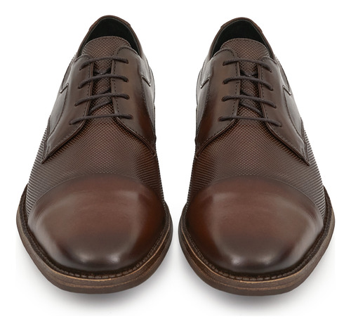 Zapato Hombre Cuero Elegante Acordonado Zapatilla Briganti