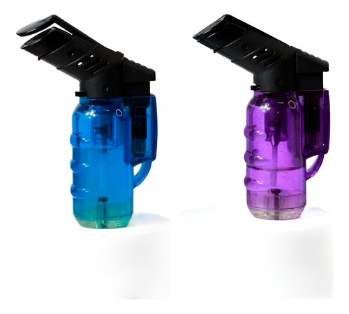 5 Maçarico Mini Portátil Recarregável Ultra Chama 1300 Graus