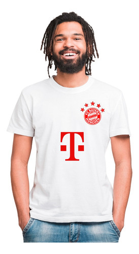 Remera Fc Bayern Munich - Algodón 1ra Calidad