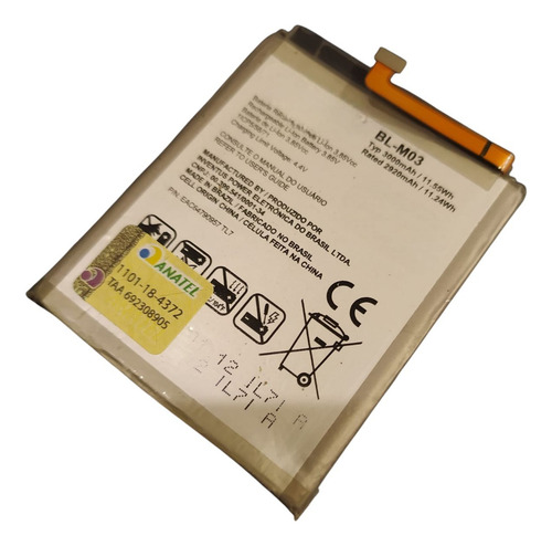 Bate-ria Bl-m03 Compativel Com Lg K22 (lm-k200, Lm-k200baw)