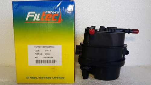 Filtro Petroleo Peugeot 206 2002-09 207 07-10 1.4 Diesel