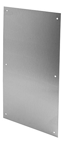Placa De Empuje Prime-line J 4636, 8x16 In, Acero Inoxidable