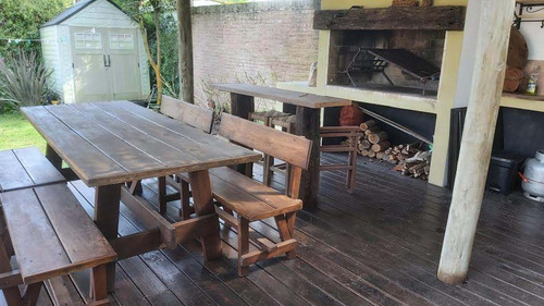 Casa En Alquiler Temporario De 3 Dormitorios C/ Cochera En Pinares