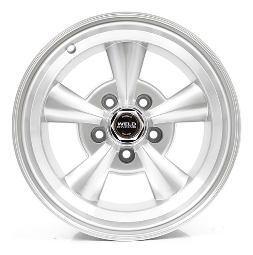 Rodas 15 Weld Racing 5x114 Hot Rod Retro Maverick Opala Cor Prata