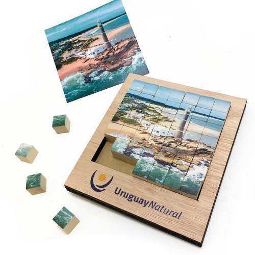 X20 Puzzles De 49 Cubos Mini Con Foto Personalizada Y Logo