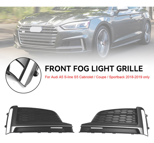 Revestimiento De Rejilla, 2 Unidades, Compatible Con Audi A5