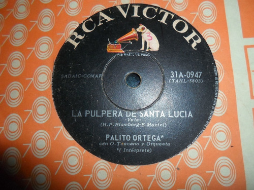 Discos - De- Vinilos - Simple - De Palito Ortega - Con Video