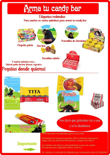 Ferdinand Kit Imprimibles Cumpleaños Personalizados