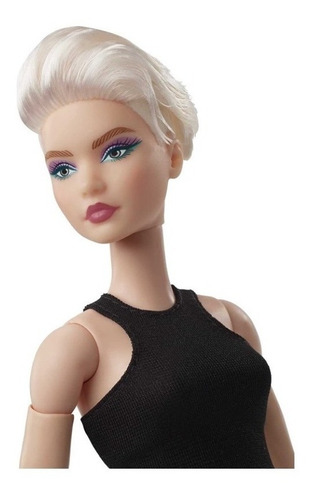 Imagem 2 de 6 de Barbie Signature Looks Cabelo Loiro Pixie - Mattel Ms