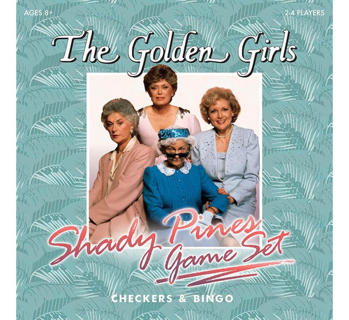 Usaopoly Golden Girls Damas & Bingo Set