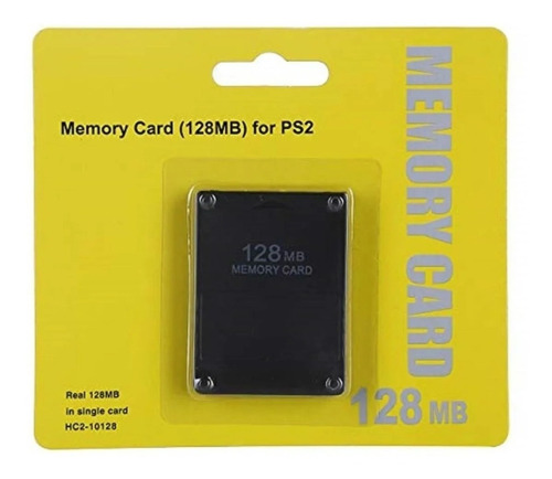 Imagem 1 de 3 de Memory Card 128 Mb Playstation 2 Ps2 Lacrado 
