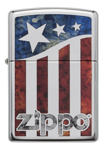 Encendedor Zippo Bandera Usa  29095 Yesquero Original
