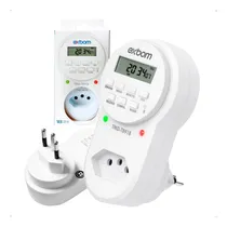 Comprar Timer Digital Temporizador 18 Programas Liga Desliga Bivolt
