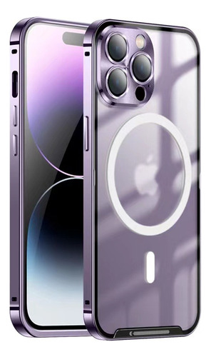 Funda Protectora Metálica Magnética Para Teléfonos iPhone.