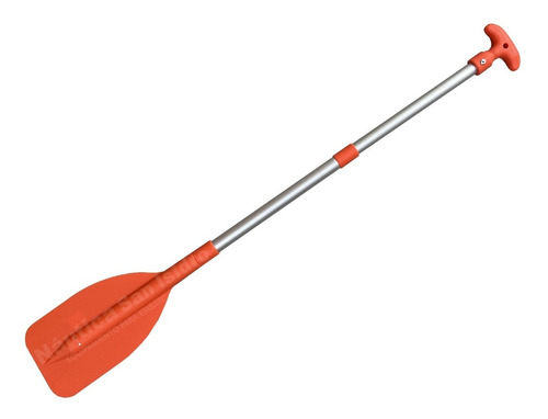 Imagen 3 de 5 de Pala Remo Extensible 1m Aluminio Flotante Lancha Bote Kayak