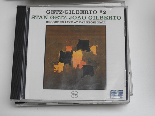 Cd0476 - Getz/gilberto 2 - Stan Getz Joao Gilberto - L587