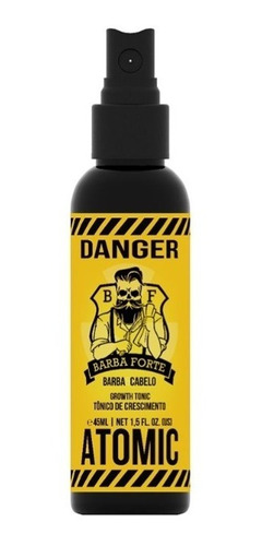 Tónico De Crecimiento Atomic Danger Barba Forte 45 Ml