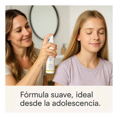Spray Loción Aclarante Para Cabello Con Miel Manzanilla Limón Q10 Y Argán 250ml Biomix Health & Beauty