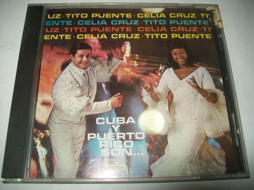 Cd Celia Cruz Tito Puente- Cuba Y Puerto Rico Son* Fts Reais