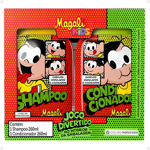 Kit Cia Da Natureza Magali Cabelos Ondulados Cacheados Com 2