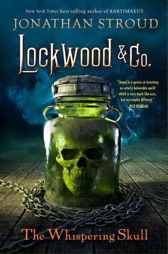 Lockwood & Co., Book Two The Whispering Skull, De Jonathan Stroud. Editorial Disney Hyperion, Tapa Dura En Inglés
