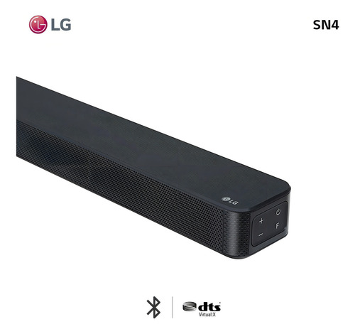 Barra De Sonido LG Sn4 Color Negro
