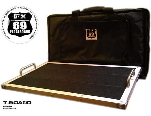 Pedalboard T-board 50x30cm (mxr Boss Ibanez Eh Guitarra)