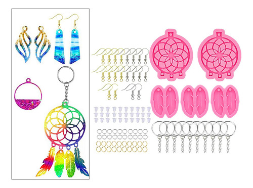 Moldes De Silicona Collar 95 Conjunto 7x8cm 95 Conjunto