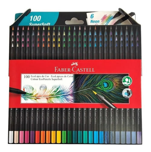 Lapices De Colores Supersoft X100 - Faber Castell