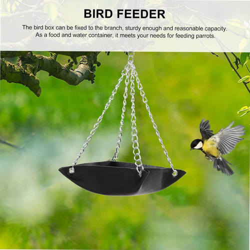 Comedero Colgante Para Pájaros N5bird, Bandeja De Agua Para