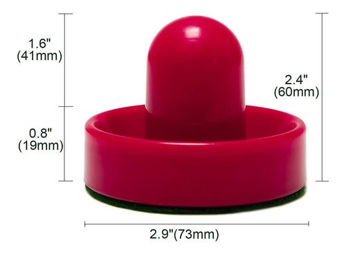 Imagen 3 de 7 de Nonbrand Air Hockey Pucks And Paddles Replacement Pucks