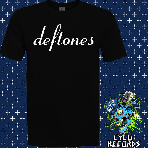 Deftones - Logo - Metal - Polera- Cyco Records