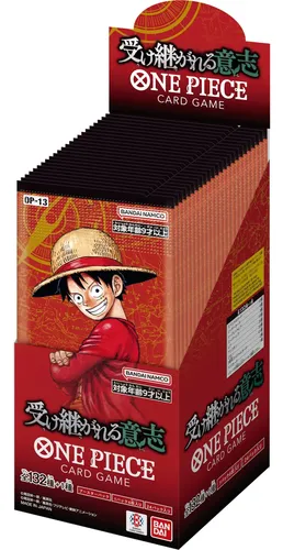 Card Game Bandai One Piece Op-13 Booster Box 24 Packs | MercadoLivre